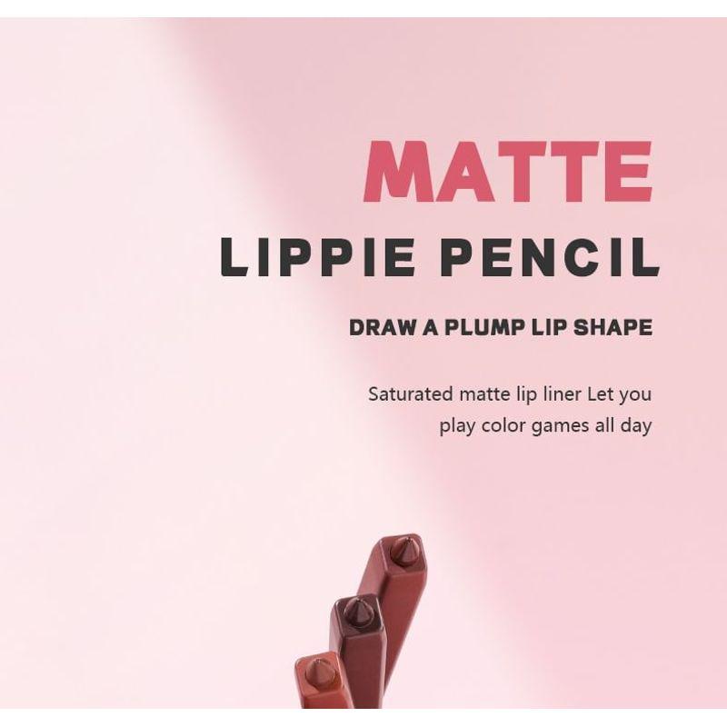 Pudaier - Matte Lippie Pencil - 12 Colors