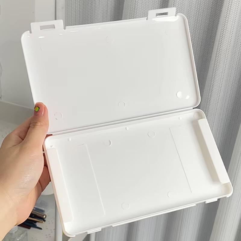 Portable Plastic False Eyelashes Box Travel Empty Lashes Holder Case Container Storage Organizer Professional Makeup Lash Supply