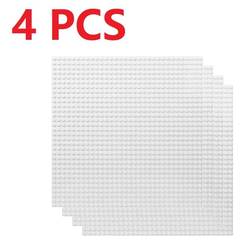 

4 шт. базовые пластины 32x32 16x32 точки классические базовые пластины блоки пластиковые строительные кирпичи сборка совместимый бренд друзья город