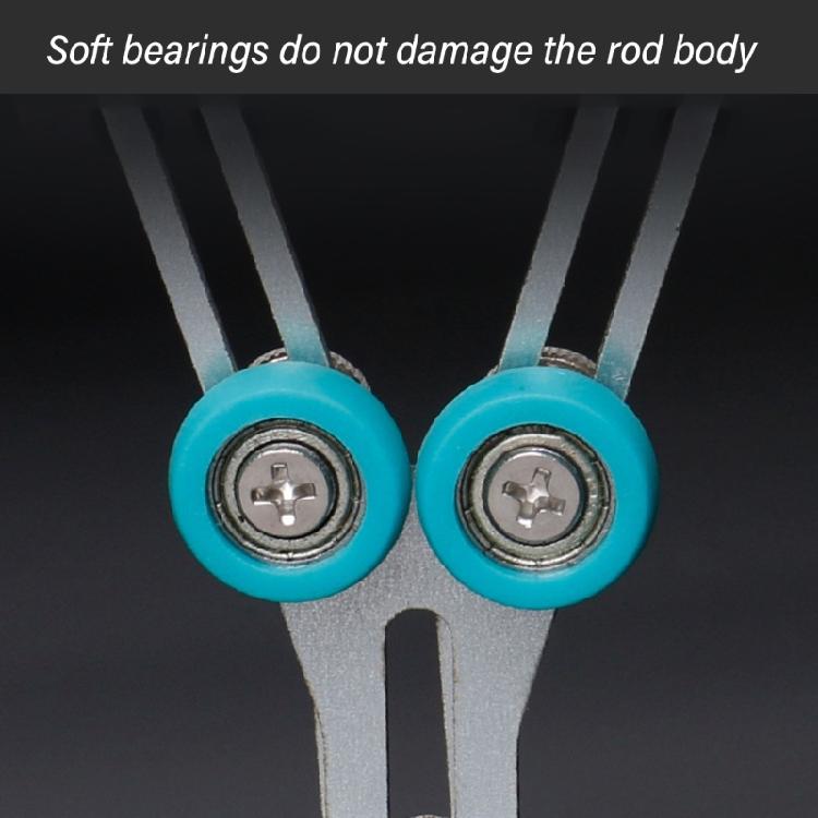 Adjustable Fishing Rod Epoxy Applicator Holder Fishing Rod Support Stand Rack Holder for Epoxy Resins Gluing Winding