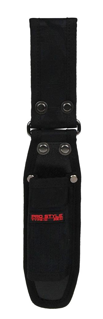 Suport cu clichet SK11 PRO STYLE, camuflaj negru, lățime 60 x înălțime 330 x adâncime 30 mm, aspect piele întoarsă SPS-TC-7