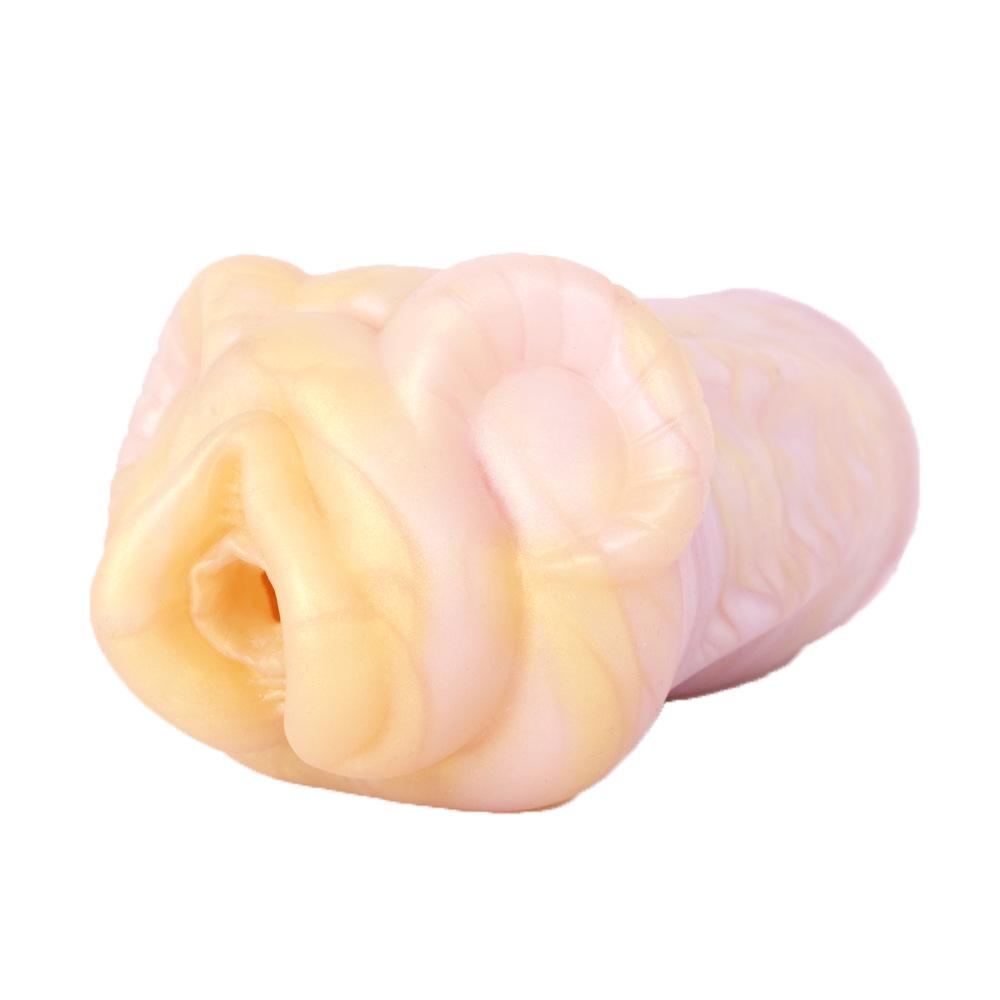 Male Sex Toys Silicone Masturbator Penis Training Pocket Vaginal Masturbation Cup Simulate Anal BDSM 18+