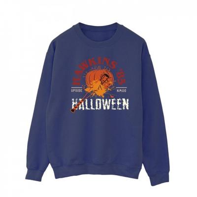 Netflix Mens Stranger Things Hawkins Halloween Sweatshirt
