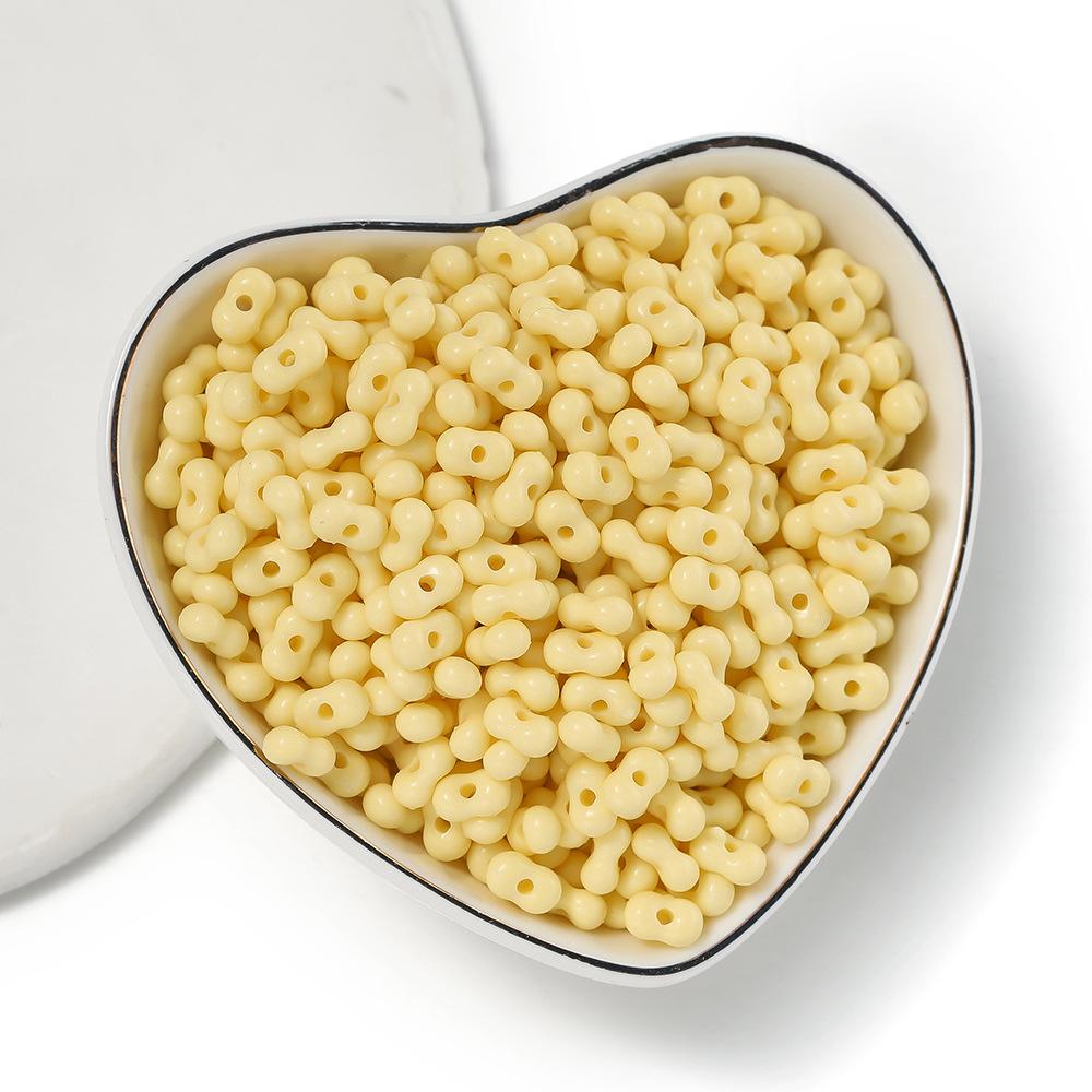 

4 мм акриловые арахисовые бусины прозрачные однотонные разноцветные разноцветные бусины одного цвета ручная работа DIY бисерный материал аксессуары solid color