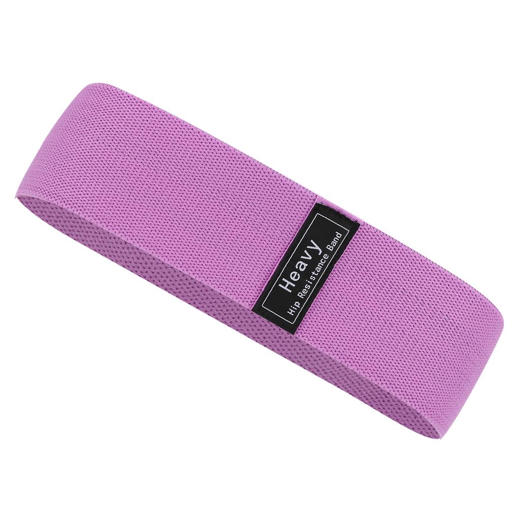 Yoga Hip Resistance Band Set Portable Fitness Elastic Band Women Squat Loop Body BuildingPurple