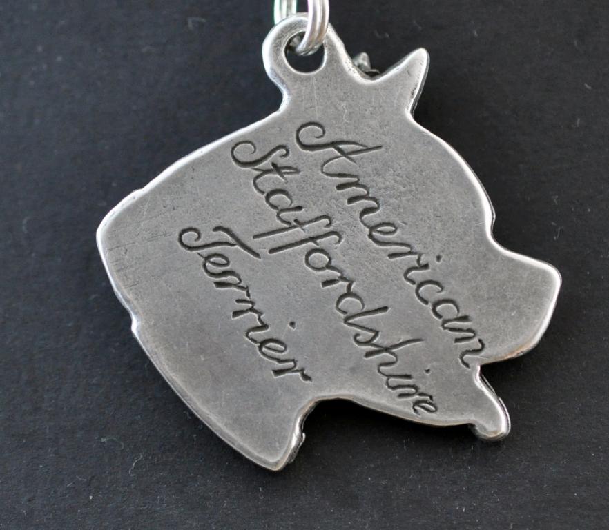 American Staffordshire Terrier, Amstaff I - Dog Necklace, Unique Jewellery for the Dog Fan, Unique Adder Pendant by Art-Dog Brand