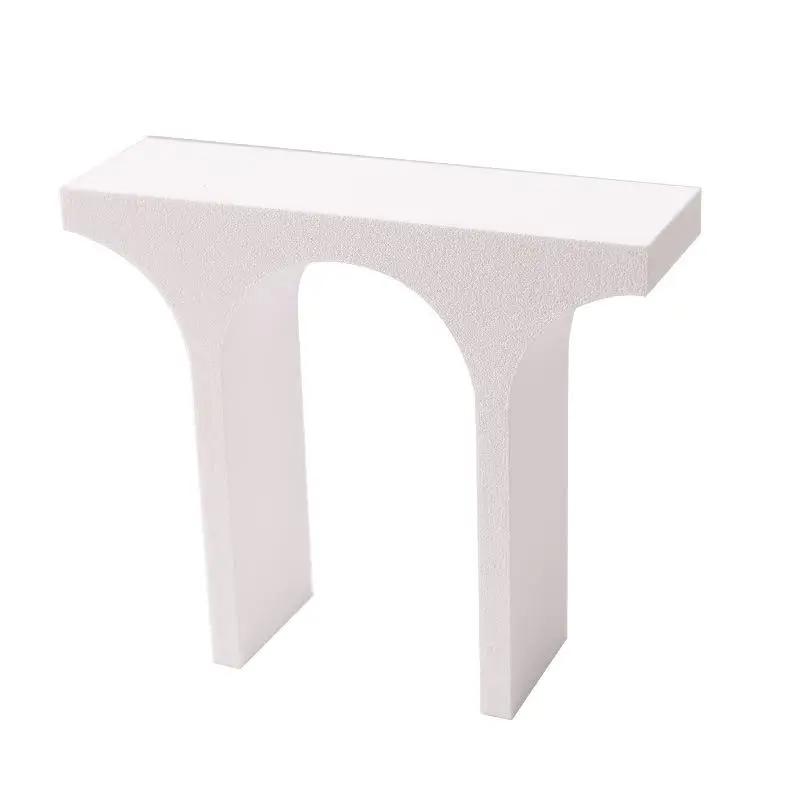 1Pcs Scene Decoration For Home Garden 1/12 Dollhouse Mini Arched Fireplace Christmas European Retro Style Furniture Model