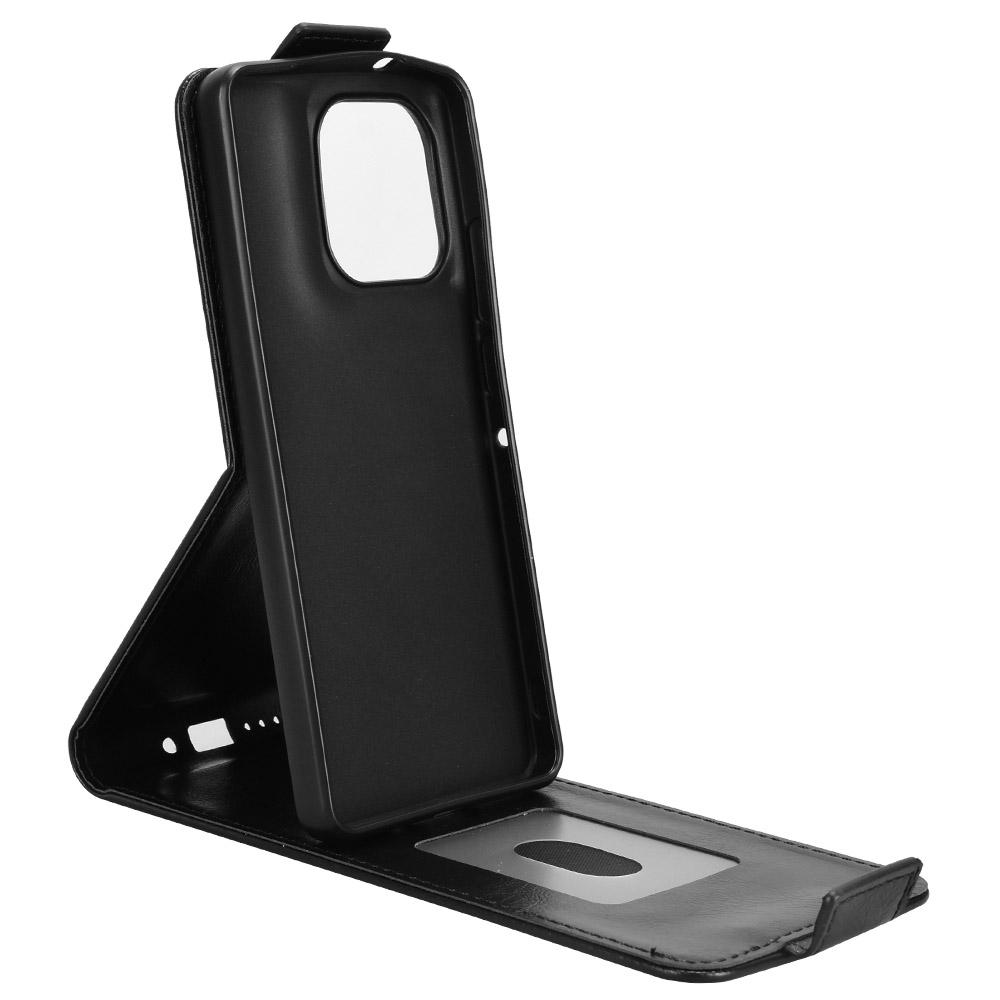 Pro Motorola Moto G86 5G Stojánek Pouzdro Magnetické Zapínání Vertikální Otevírací Kožený Kryt na Telefon s Držákem na Karty