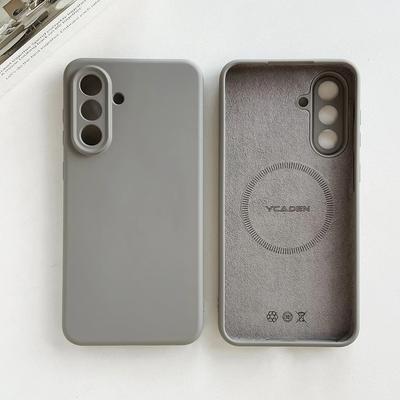 Original Liquid Silicone Magnetic Case For For Samsung Galaxy S26 S25 S24 S 26 Ultra Plus S26Ultra Cases Wireless Charge Soft Cover