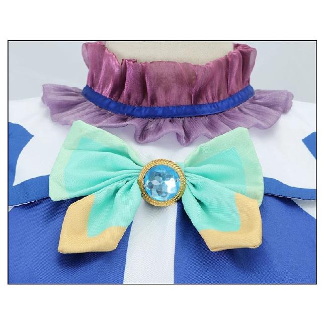 Aqua Cosplay Konosuba God`s Blessing on This Wonderful World Cosplay Costume Wig Women Anime Comic Party Role Playing Outfits