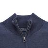Polo Ralph Lauren FW23 Small Pony Logo Embroidered Half-Zip Knit Long Sleeve Sweatshirt Men Sweatshirt Navy-Blue MNPOSWE16820404-410
