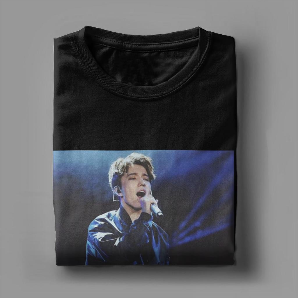 Men's My Favorite Dimash Dear Dears Forever Music Art T Shirt   Clothing Short Sleeve Round Collar Tee Shirt Big Size T-Shirt