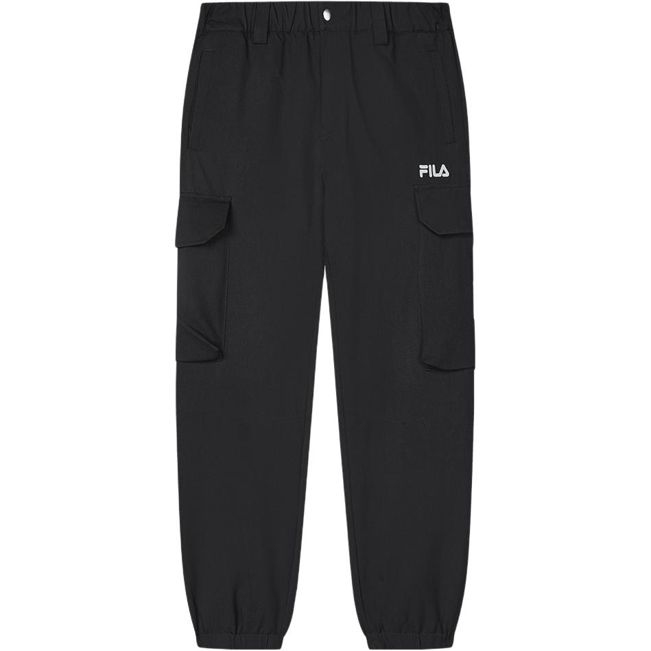 New FILA Casual Pants Men's Jet Black F11M349811F-BK
