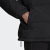 Adidas Originals Optimus Jacket With Detachable Sleeves And Hooded Down Coat Men Outerwear Black H13574