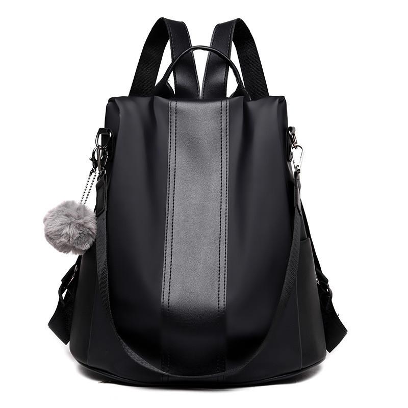 Anti-theft Korean Style Nylon College Backpack Large Capacity Casual Shoulder Bag