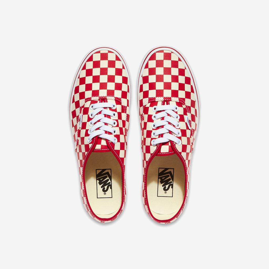 [Vans] Authentic - Primary Check Racing Red/White [VN000EGAR30] [Shipped from Korea] 100% Authentic