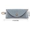 Dustproof Sunglasses Bag with Hook Eyeglasses Pouch Fashion Cosmetic Bag  fGlasses Organizer