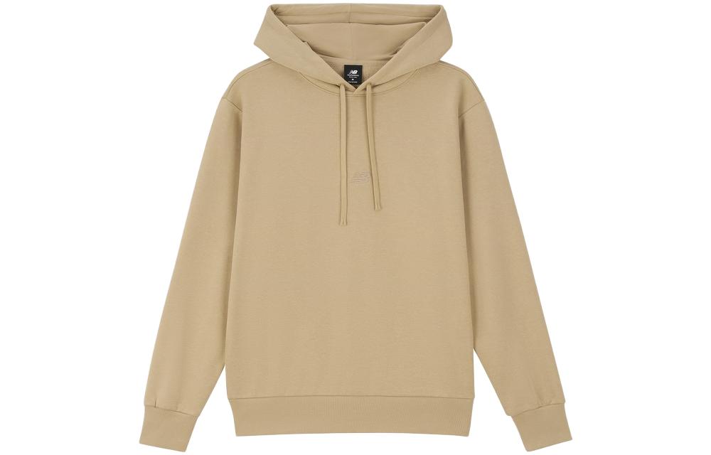 New Balance Sweatshirts Men s Khaki Hooded Moderate Regular AMT33335-INC M