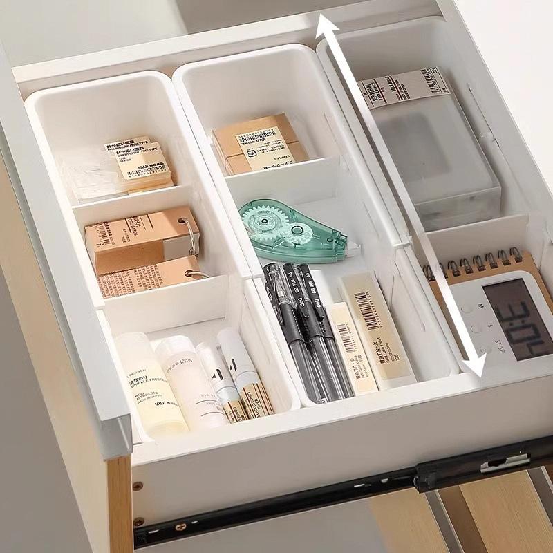 The Retractable Box Is A Kitchen Storage Box for Separating Cosmetics and Organizing Cabinets