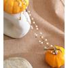 Eetit Korean Style Simulated Pearls Beads Chain Heart Drop Necklace for Women Fashion New Arrivals Chic Collar Jewelry Gala Gift