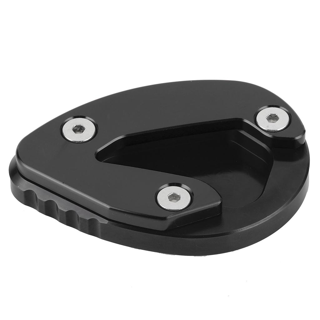 Motorrad Seitenständer Verlängerung Vergrößerungspad Passend für DUCATI 1199 1299 PanigaleSchwarz