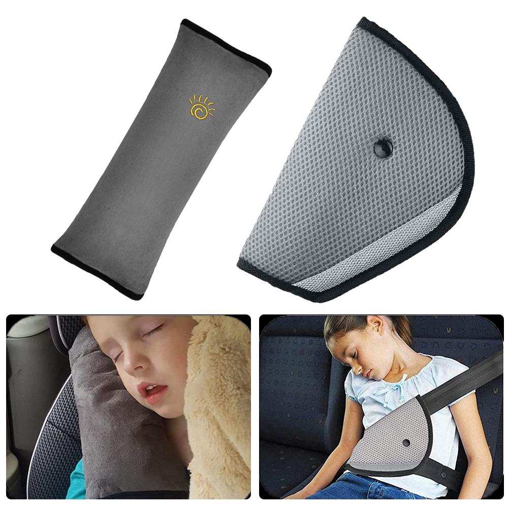 Kids' Seatbelt Adjuster Cover And Shoulder Pads Safter Covers For Children Adult