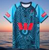 Ikonický dres NSW Blues State of Origin Rugby Domácí Venkovní Tréninkový Prodyšný Rychleschnoucí Tričko Pro Zaryté Rugbyové Fanoušky Rodinná Dětská Trička