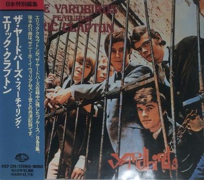 CD YARDBIRDS  The Yardbirds Featuring Eric Clapto KICP229 Seven Seas 1992 Japan Rock Used