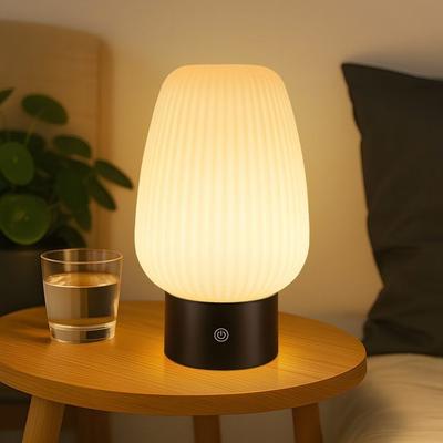 LED Table Lamp - NETTLIFE - Nettlife - Dimmable - Wireless Rechargeable - Touch