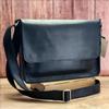 Personalized Black Leather Messenger Bag | Handcrafted Men’s Leather Bag | Elegant Business Laptop Case | Cozy Business Case | Leather Case