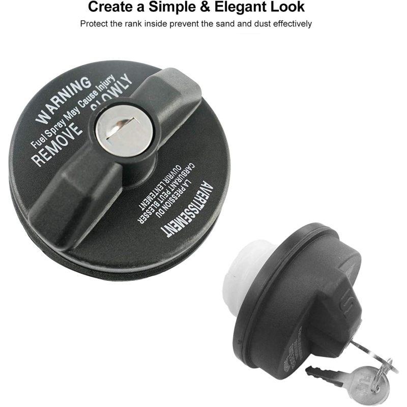 Uzávěr palivové nádrže s klíčem Oe: 05278655AB Pro Jeep Wrangler Cherokee Grand Cheroke Dodge Challenger Ram