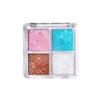 Dikalu Four-Color Glitter Eyeshadow Palette