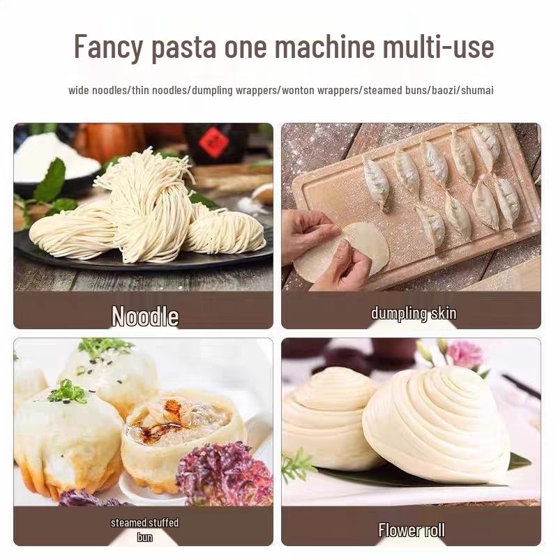 Multifunctional Stainless Steel Automatic Dough Mixer & Noodle Maker