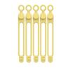 5PCS Silicone Cable Ties Set Elastic Reusable Cord Organizer Multi-function Wire Clip Bandage Cable Wire Storage Harness Strap