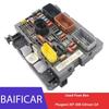 Baificar Brand Used  Bonnet Fuse Box Unit Assembly BSM 9666378180 9675879480 R20=R05 For Peugeot 307 308 Citroen C4