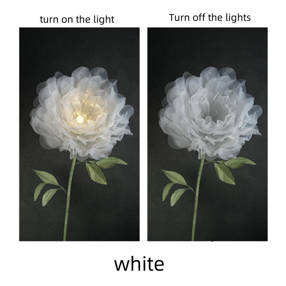 Giant Paper Art Flower DIY Handmade Finished Product Large Peony Flower Mall Beauty Decoration Ornament Standard Lamp