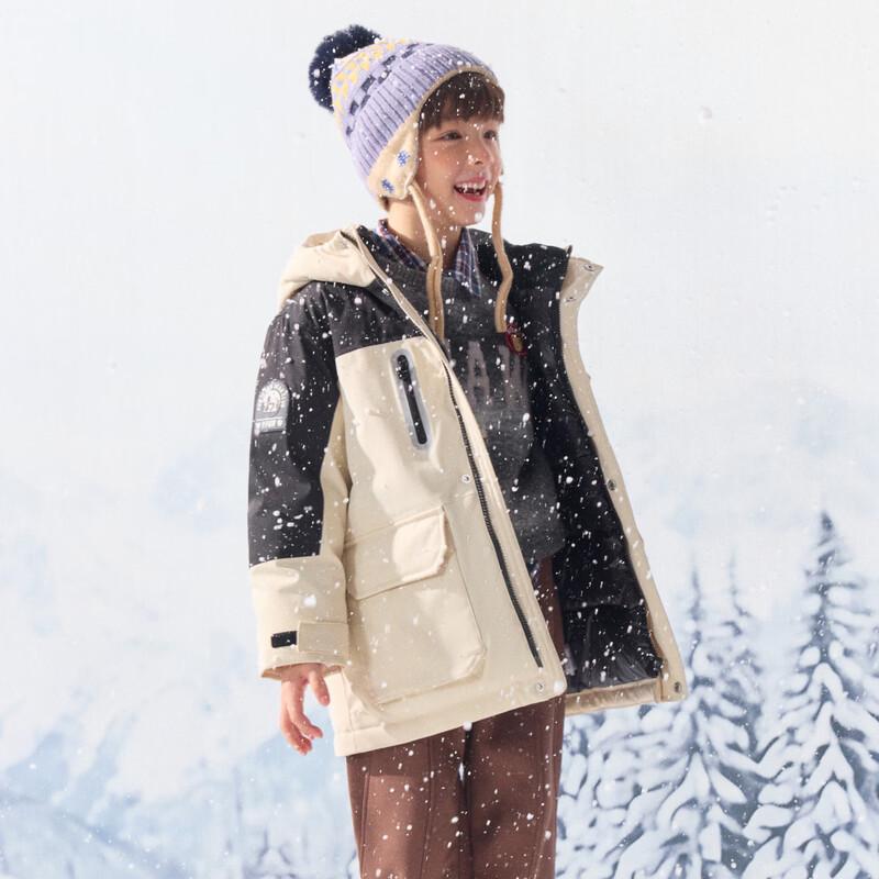 PawinPaw Unisex Cartoon Bear Down Jacket