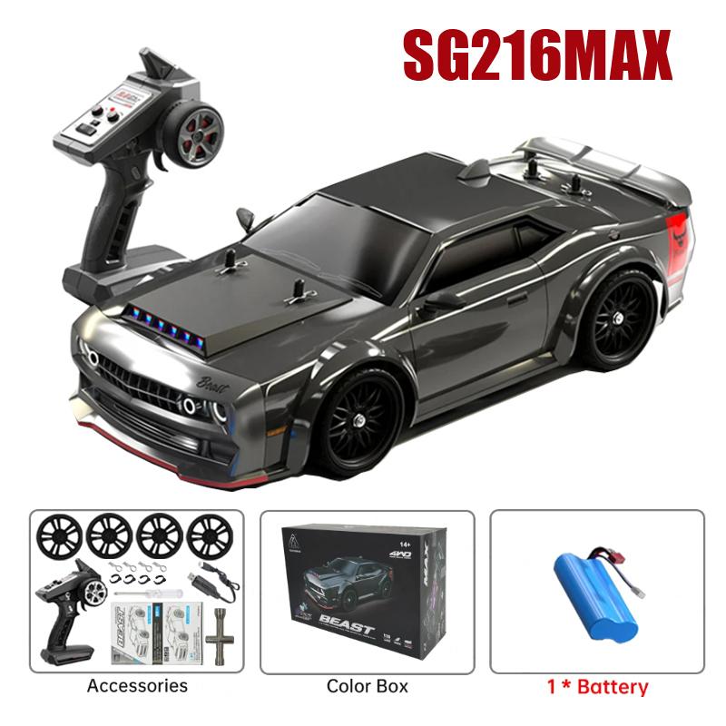 ZLL SG216MAX/SG216PRO 1:16 Brushless High-speed 4WD Remote Control Car With LED Light