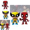 Wolverine 05 And Deadpool 20 Collectible Pvc Figure Set For Fans