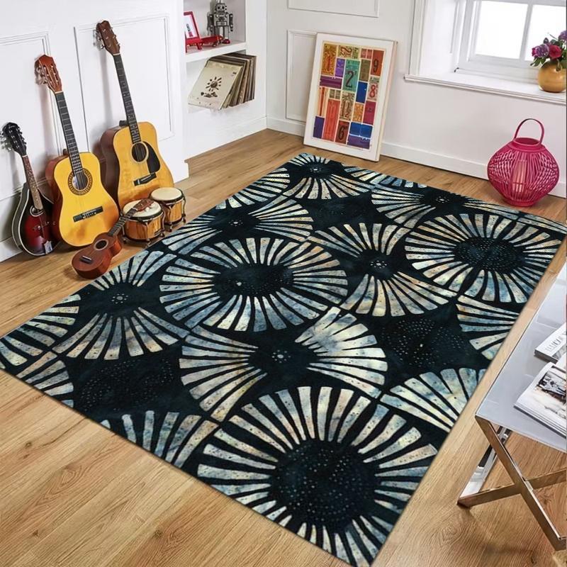 

Unique Patterns Carpets Elegant Color Living Room Bedroom Sofa Table Floor Mat Non Slip Easy To Clean Rug Yoga Mat Home Decor 50cm x 80cm