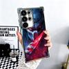 A-Alien Vs P-Predator Plating Phone Case For Samsung Galaxy S24 S25 FE S26 Edge S23 Ultra S22 S21 Plus S20 Anti-Fall Airabag Cov