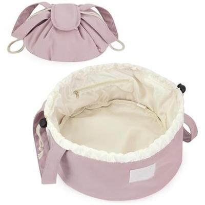 Large Capacity Portable Drawstring Cosmetic Bag Organizer Travel Wash Bag Fashion Makeup Storage Bag