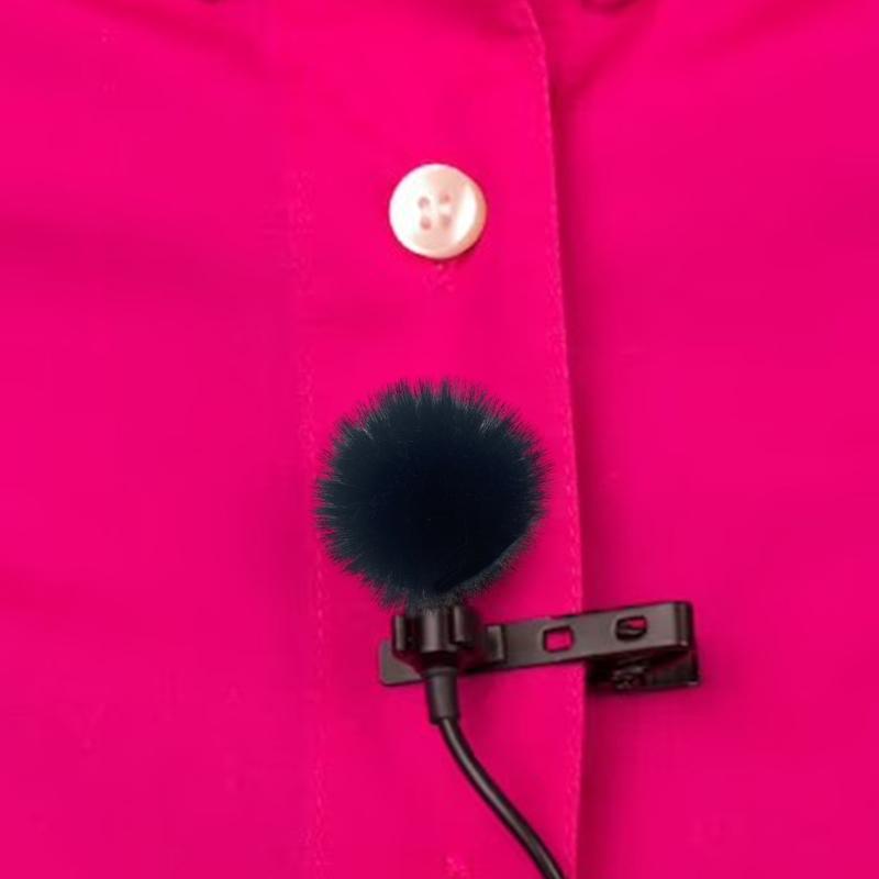 Outdoor Microphone Furry Windscreen Muff Microphone Furs Wind Cover for LARK 150 Lavalier Microphone Windscreen