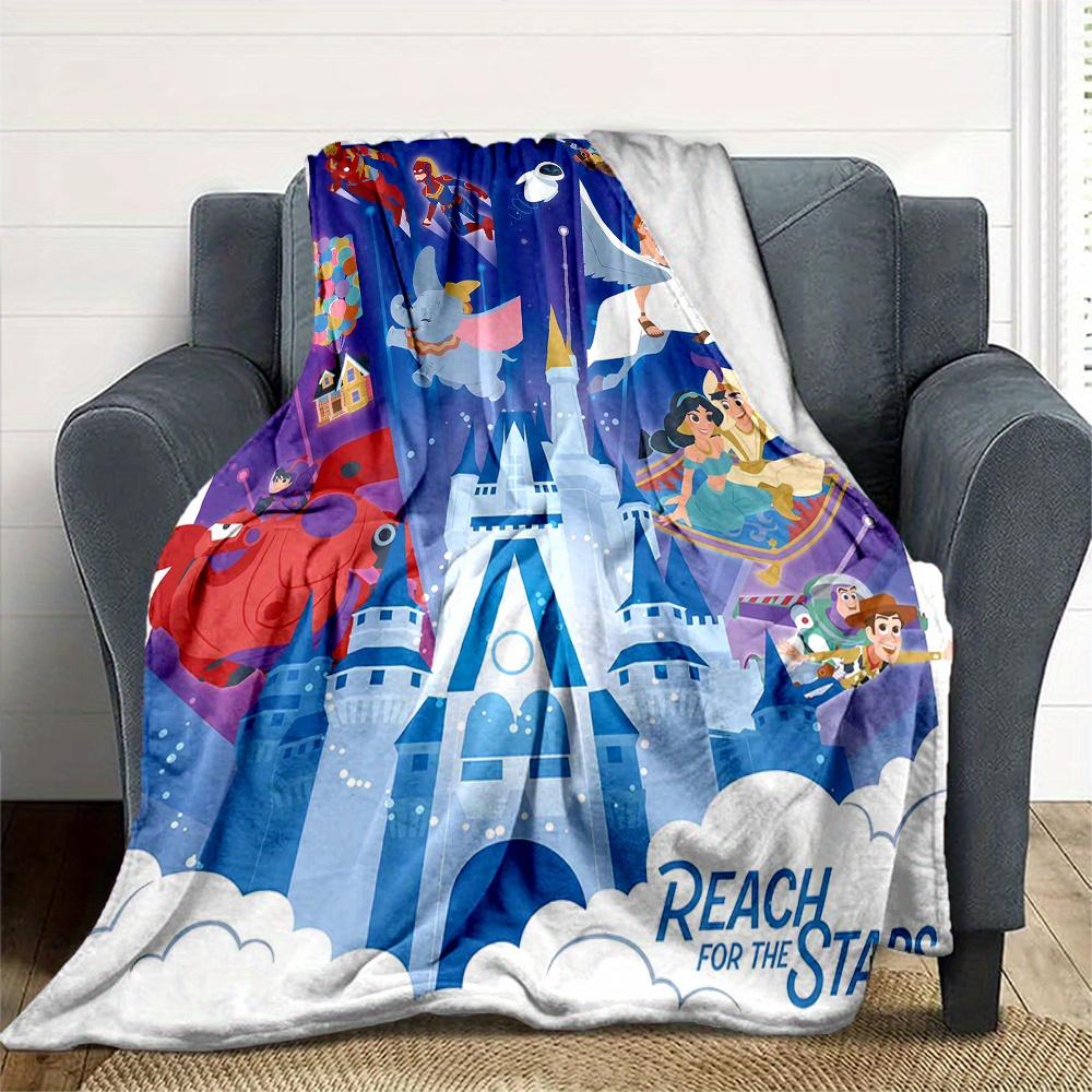 1pc, Disney Characters Blanket Perfect for Home Decor, Gift Idea, Seasonal Use, Living Room, Travel