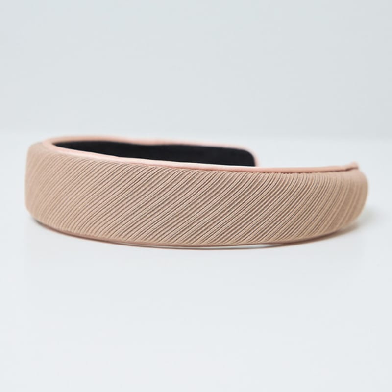 Philosophy Jewelry LB_Beige Satin Hairband