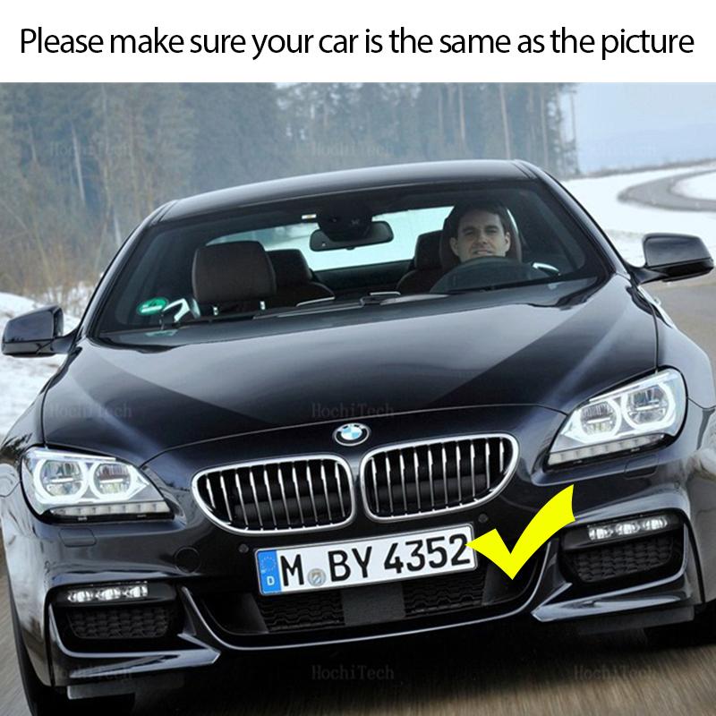 Grile pentru bara de protecție față de mașină Grilă de curse pentru rinichi pentru BMW Seria 6 F06 F12 F13 2012-2017 Grilă de schimb cu șipcă dublă