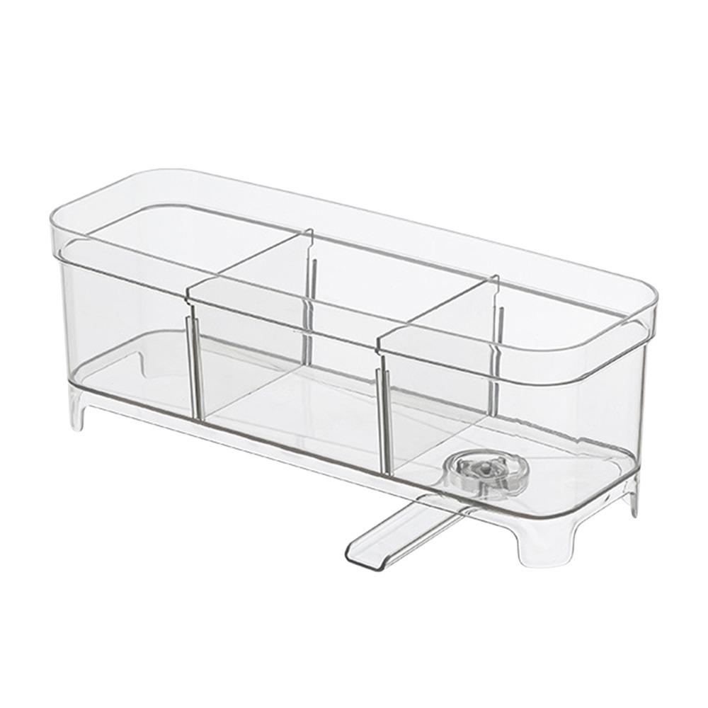 

Hollow Drainage Drain Storage Rack Multifunctional Drain Rack Creative Soap Basket Home Kitchen прозрачный