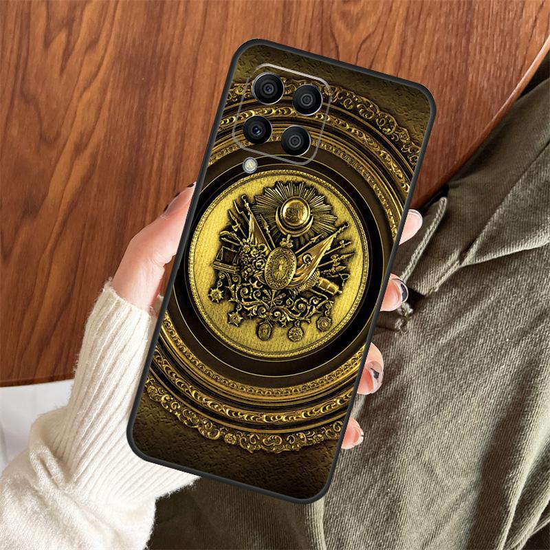 Ottoman Empire Coat Of Arms Case For Samsung Galaxy M06 M16 M36 M56 M33 M15 M55 M31 M13 M12 M14 M53 M32 M52 M35 M34 M54