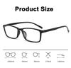 New Titanium Reading Glasses Men Women TR90 Anti-Blue Ray Full Frame Computer Spectacles Diopter +1.0 +4.0 Presbyopic Glasses