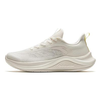Lightweight Breathable Shock Absorbing Durable Low Top Running Shoes Women Sneaker Beige 922425509-1